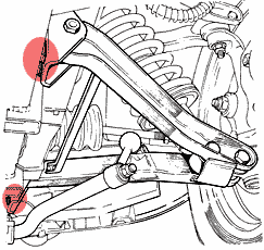 Spitfire front alignment adjustment