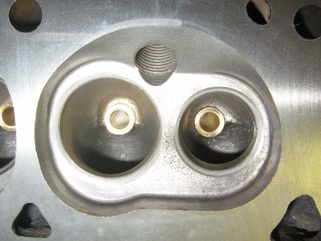 modified Spitfire head combustion chamber